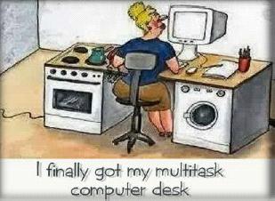 Az anyák multitask számítógépek